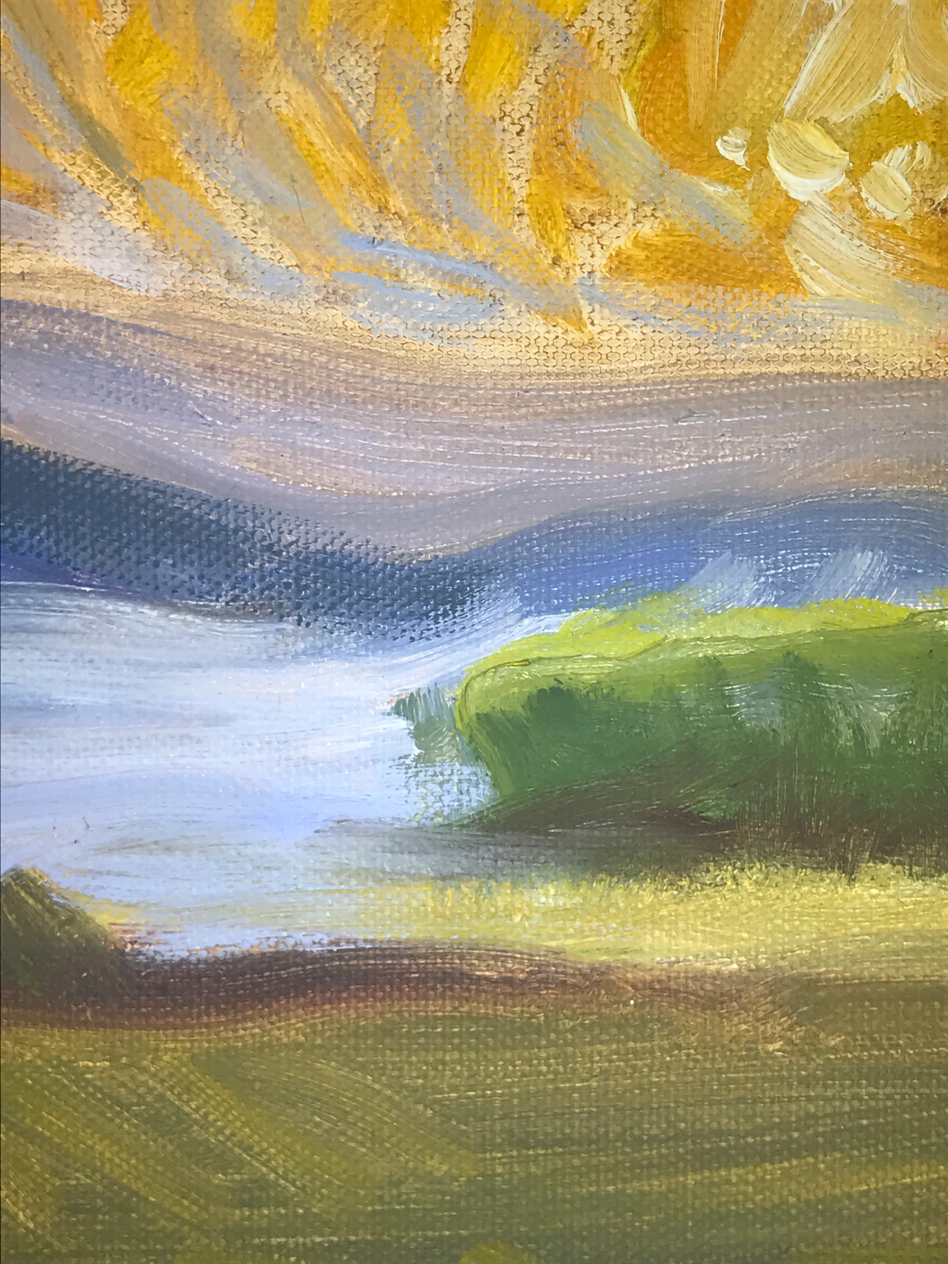 A Most Happy Napa Valley by Richard F. Williams " 24 by 8 " - Image 3