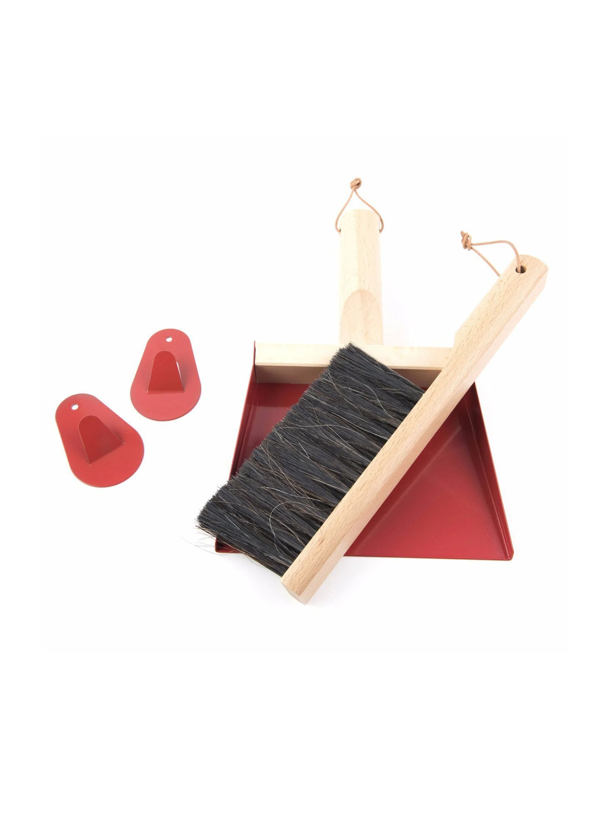 Andrée Jardin Mr. and Mrs. Clynk Hand Brush, Dustpan & Wall Hook Set - Image 3