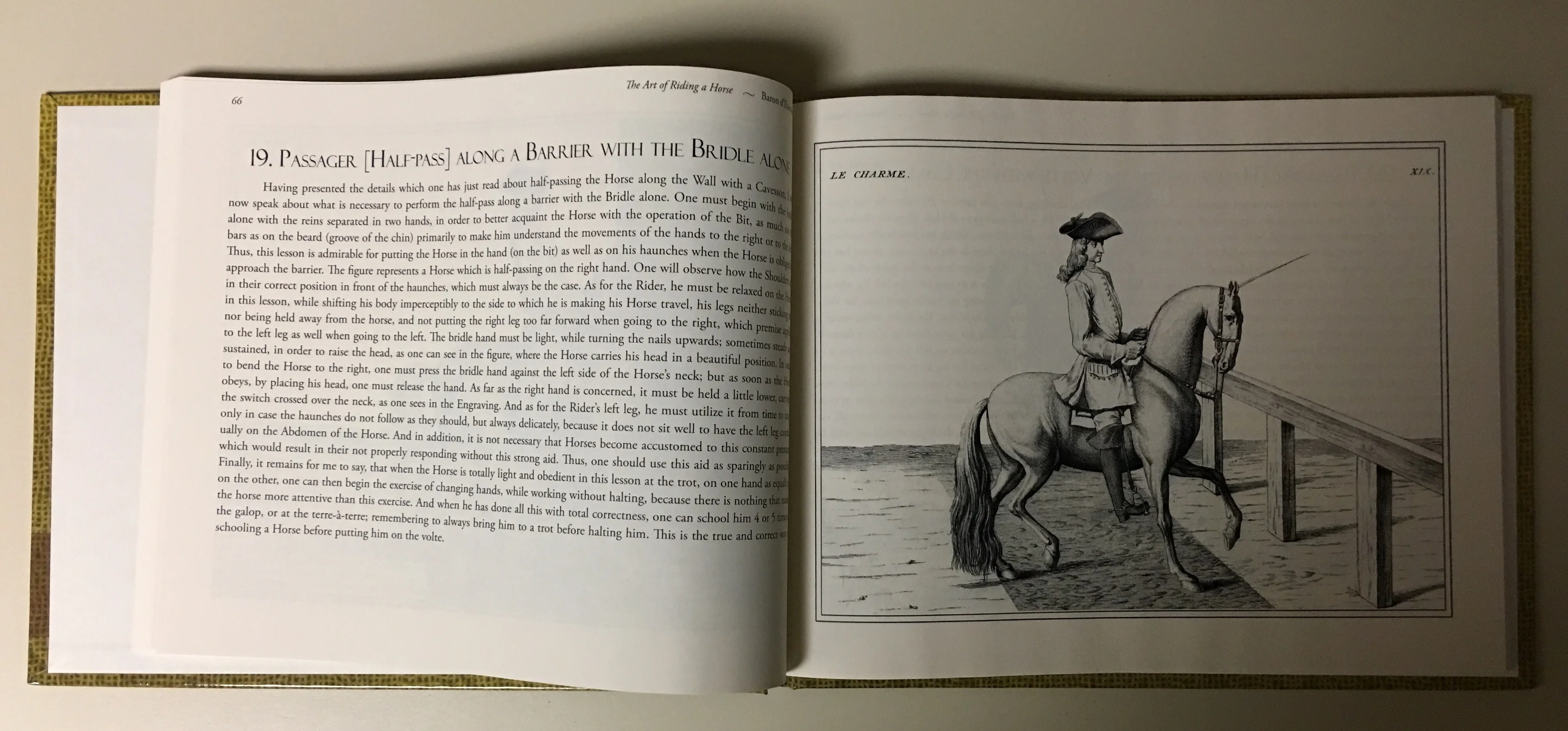 The Art of Riding a Horse or Description of Modern Manège in all It's Perfection by Baron d'Eisenberg fully illustrated with engravings - Image 4