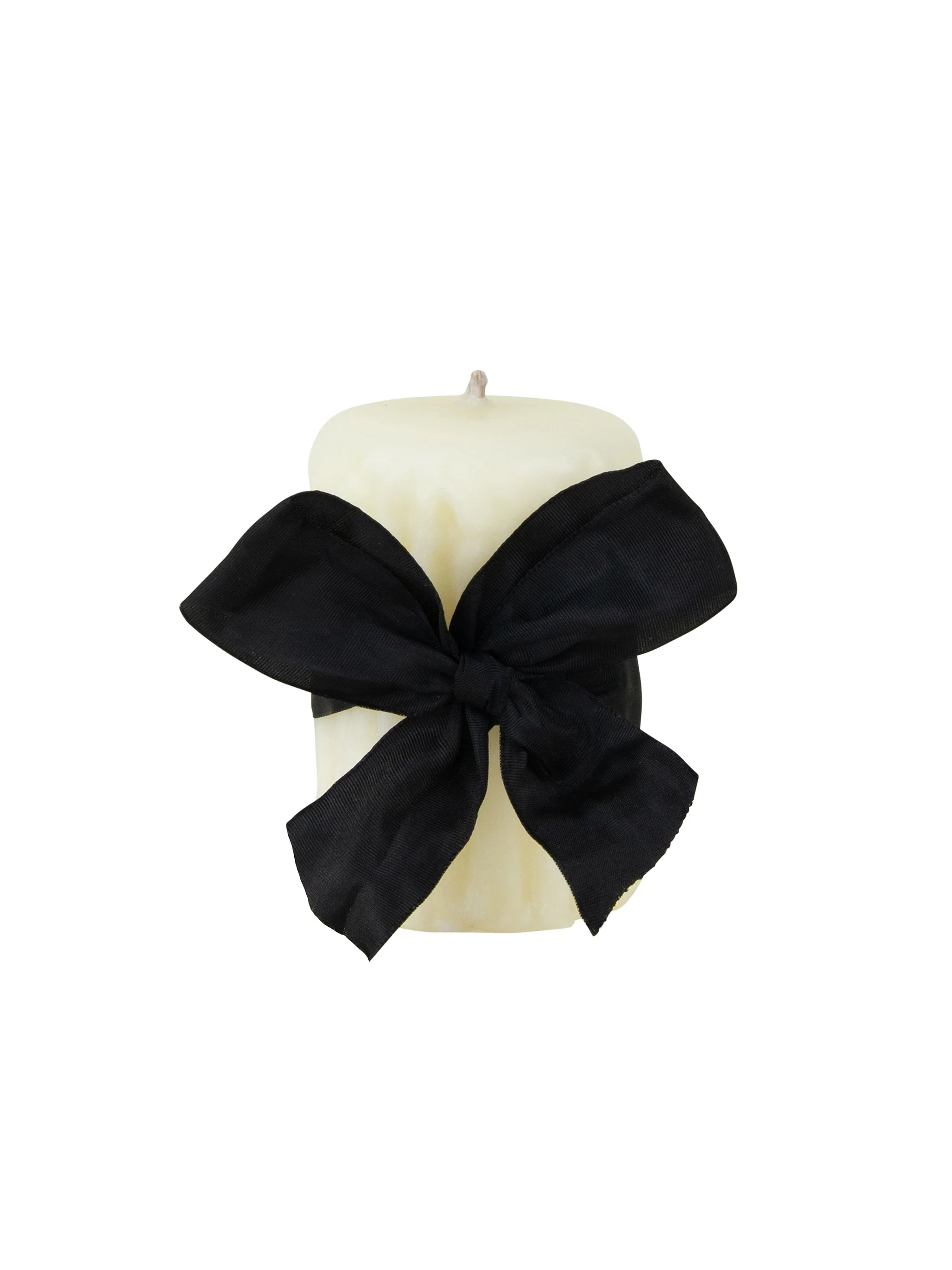 Beeswax Drip Pillar Candle 3.5 Inch Diameter - Image 3