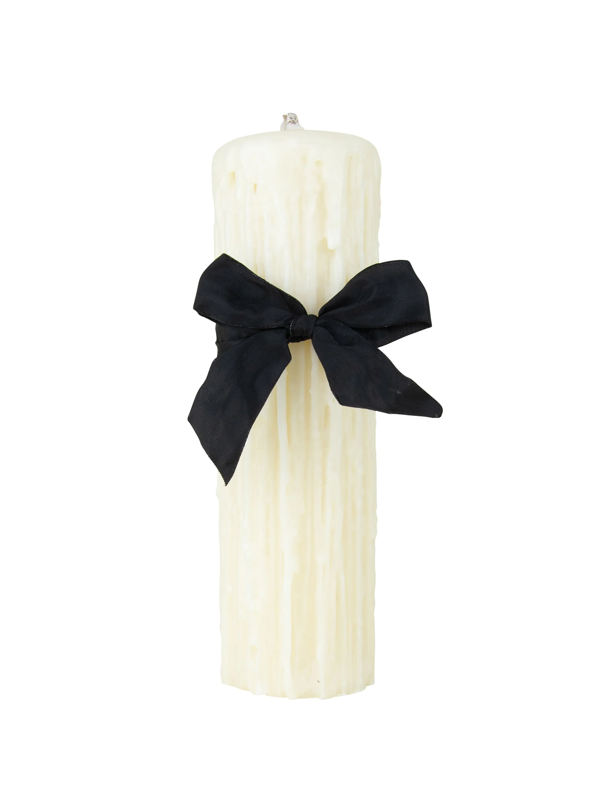 Beeswax Drip Pillar Candle 4.5 Inch Diameter - Image 8