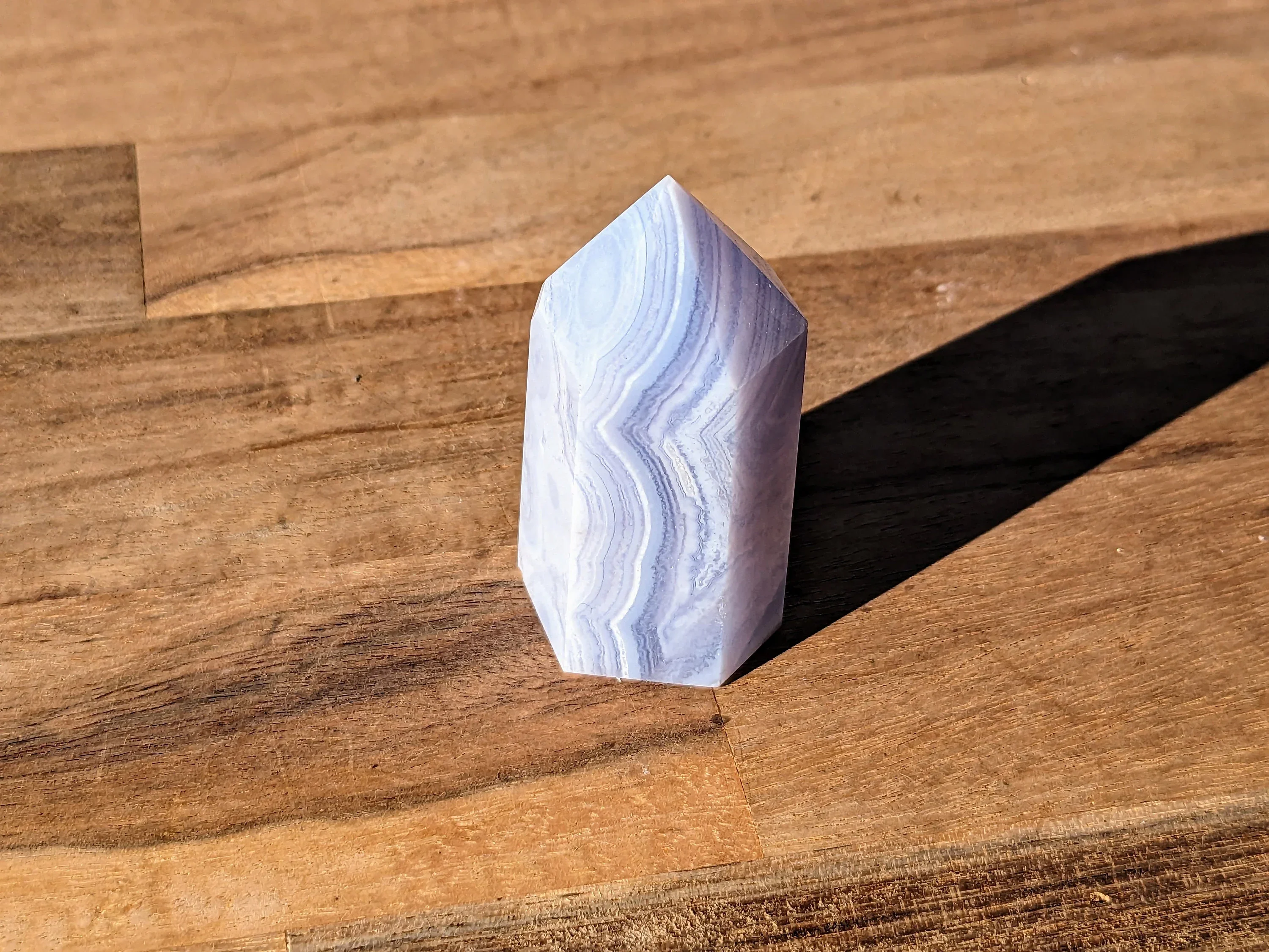 Blue Lace Agate Tower - OOAK - Image 2