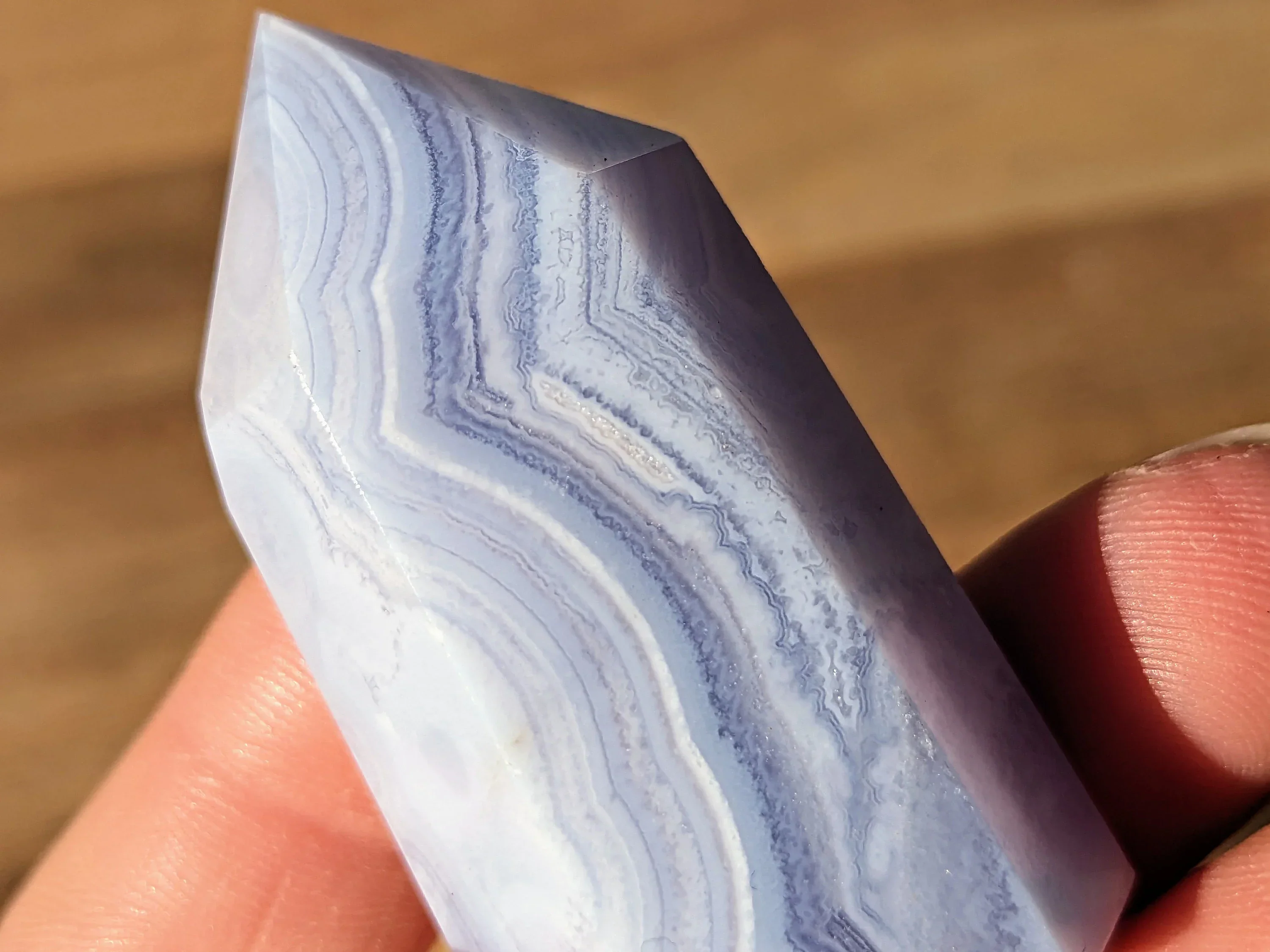 Blue Lace Agate Tower - OOAK - Image 5