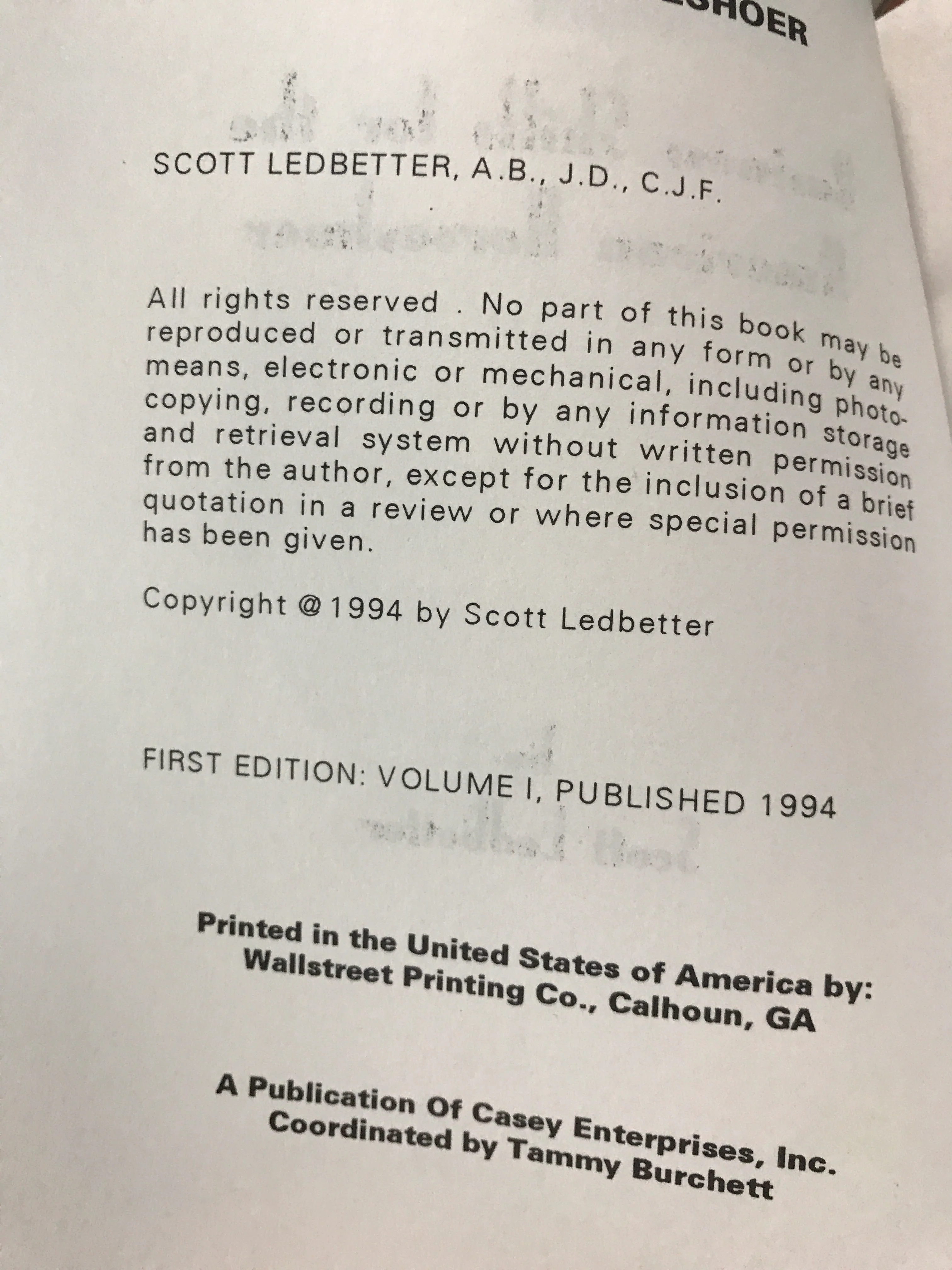 BUSINESS SKILLS FOR THE AMERICAN HORSESHOER L by Scott LEDBETTER (RARE) - Image 2