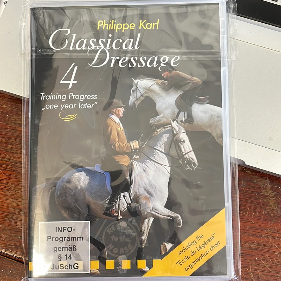 Classical Dressage Parts 1, 2, 3 & 4 Philippe Karl DVDs - RARE- out of productions - Image 2