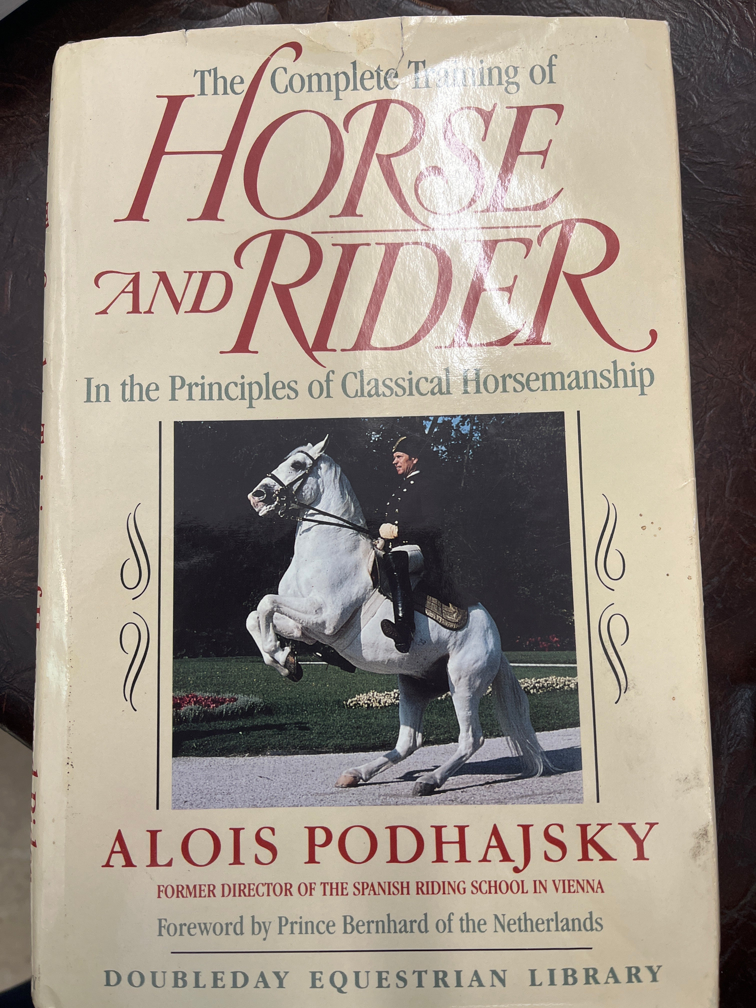 Complete Training of Horse and Rider: In the Principles of Classical Horsemanship by Alois Podhajsky - gently used Paperback - Image 2