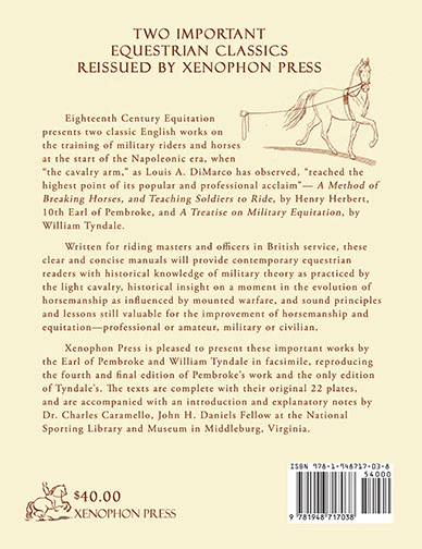 Eighteenth Century Equitation: Military Equitation; A Method of Breaking Horses and Teaching Soldiers to Ride & A Treatise on Military Equitation - Image 2