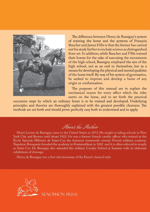 French Equitation: A Baucherist in America 1922 & Hand-book for Horsewomen by Henry de Bussigny - Image 3