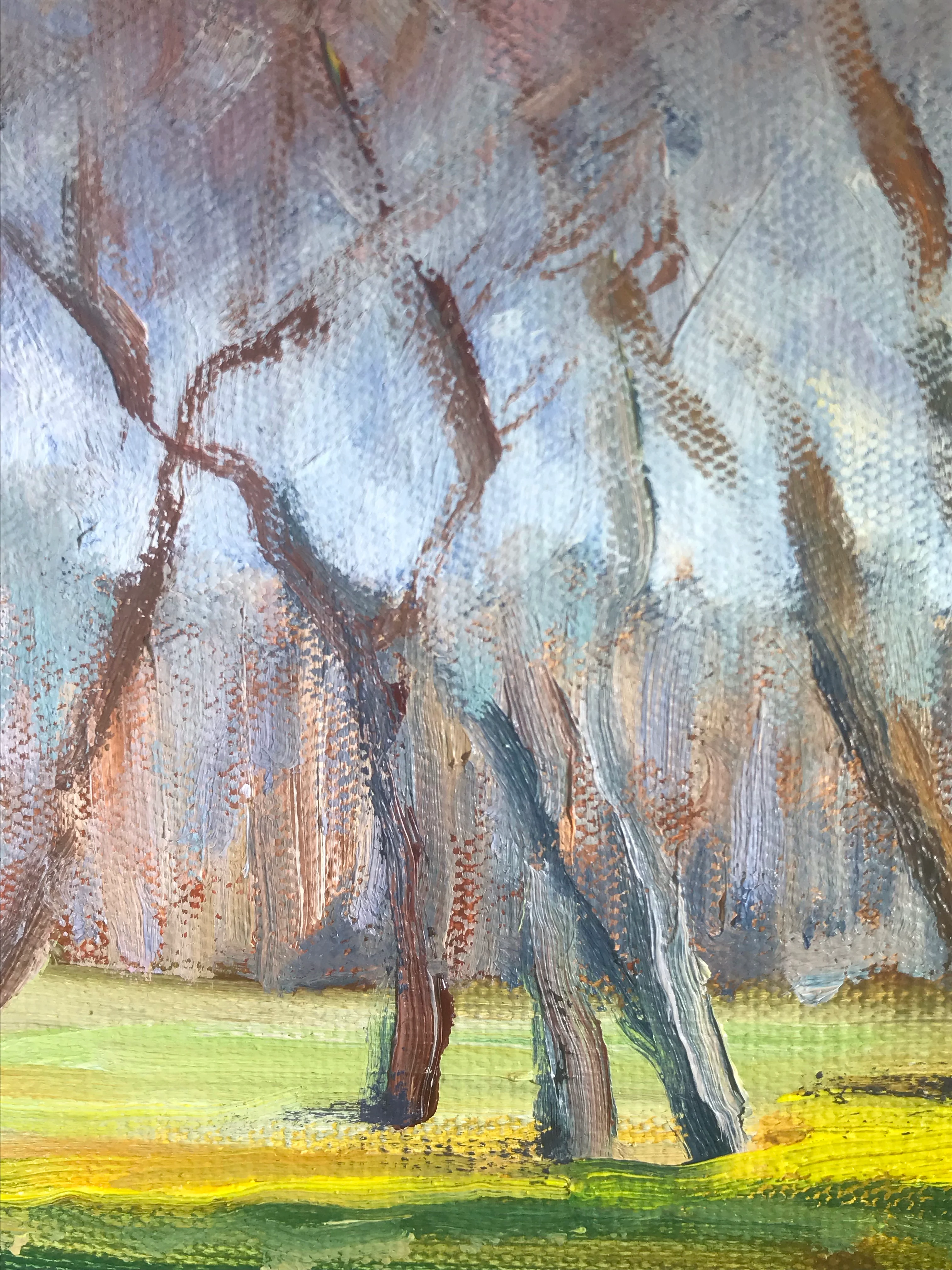 Eyre Hall Jonquils by Richard F. Williams 24" by 12" - Image 3