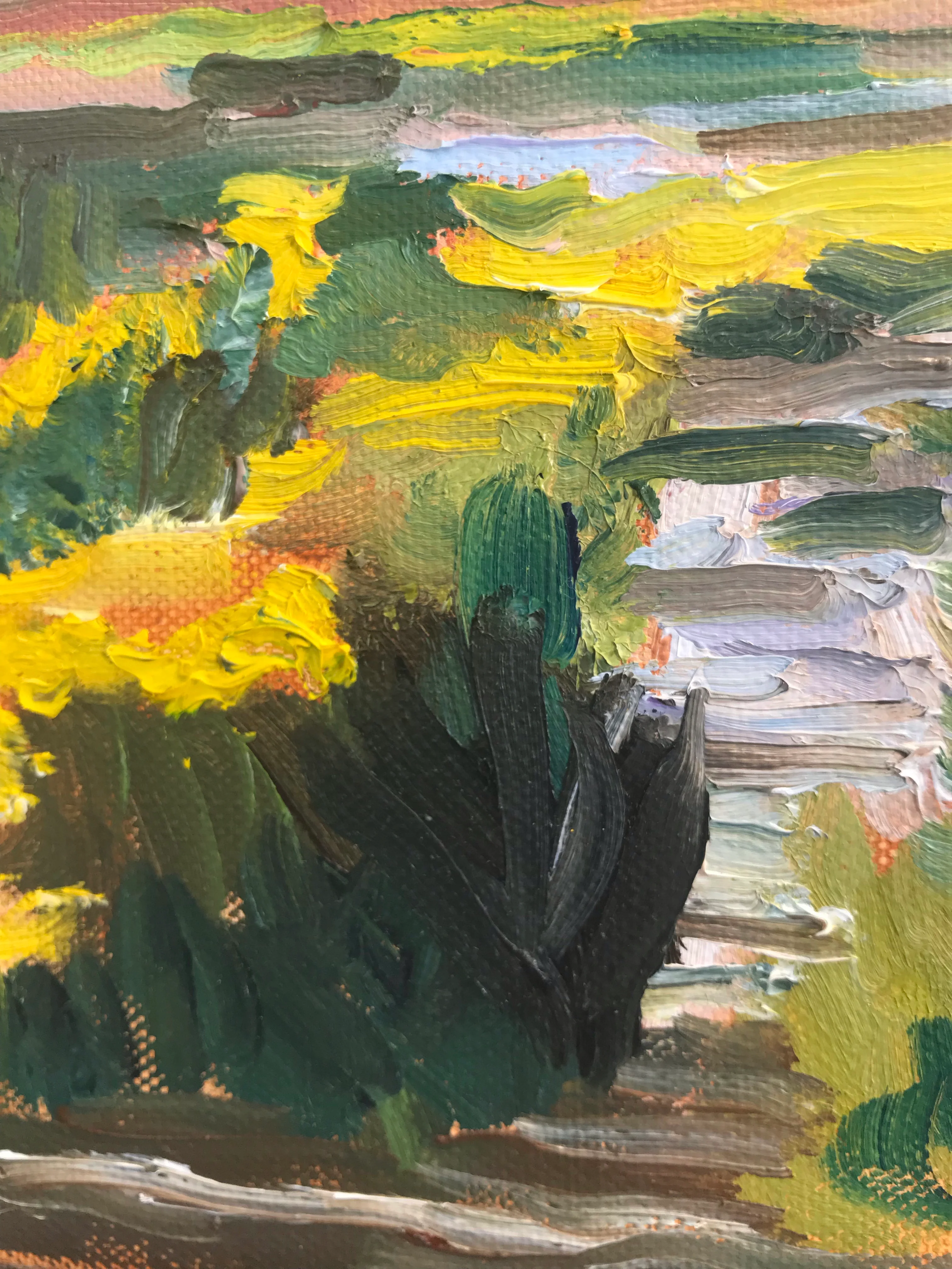 Eyre Hall Daffodils by Richard F. Williams " 24 by 8 " - Image 3