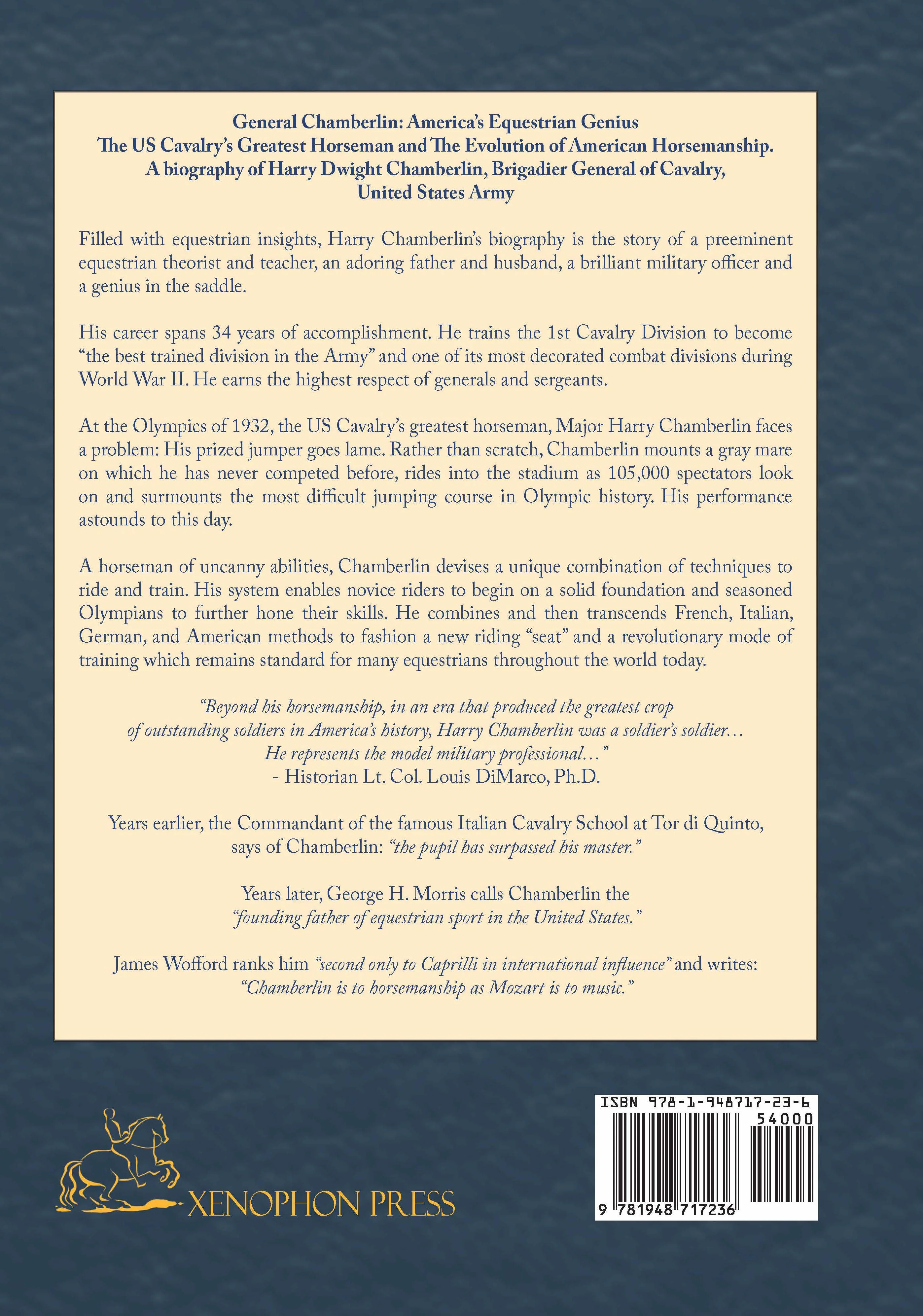General Chamberlin: America's Equestrian Genius: A biography of Harry Dwight Chamberlin by Warren Matha - Image 2