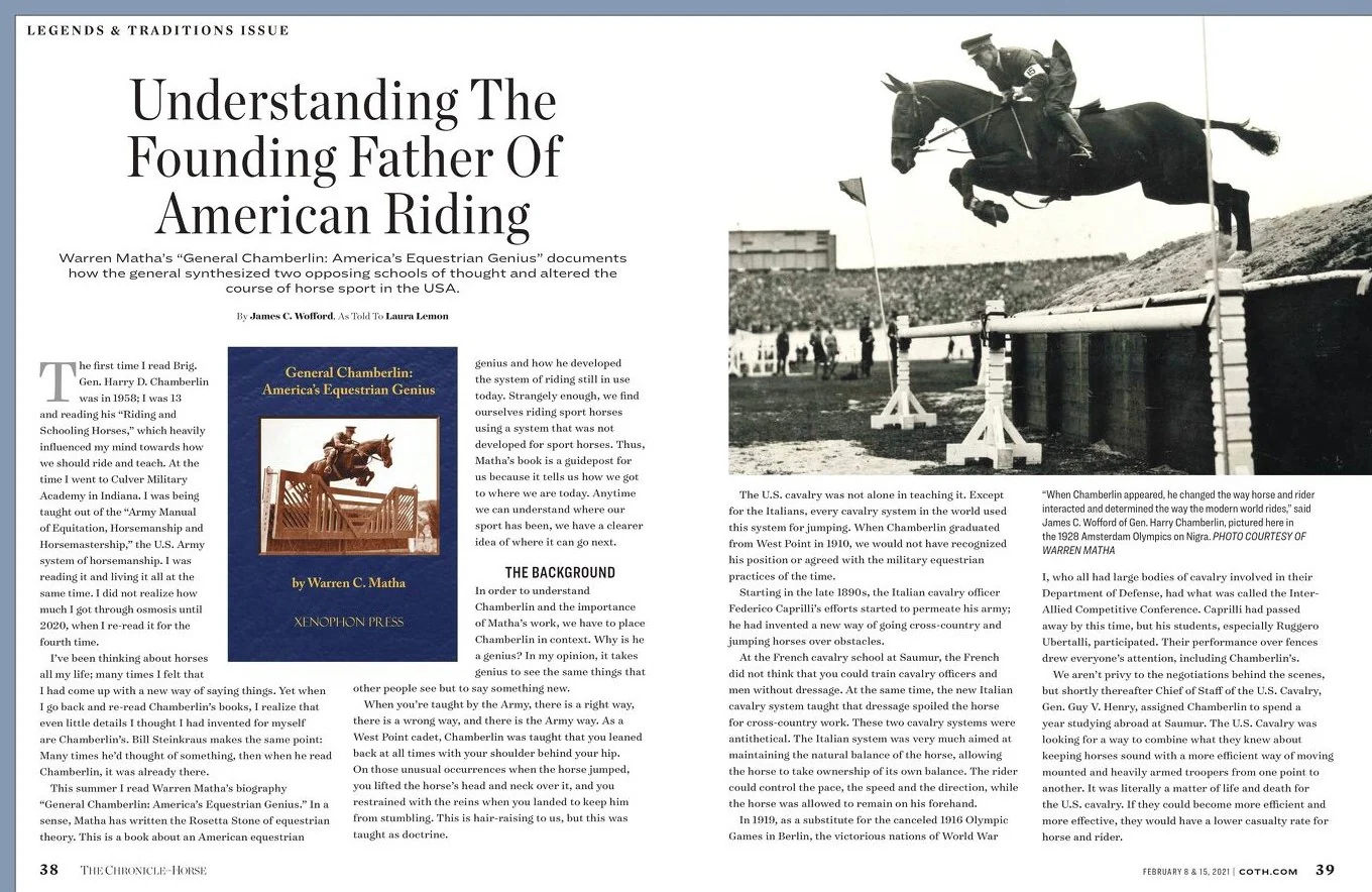 General Chamberlin: America's Equestrian Genius: A biography of Harry Dwight Chamberlin by Warren Matha - Image 3