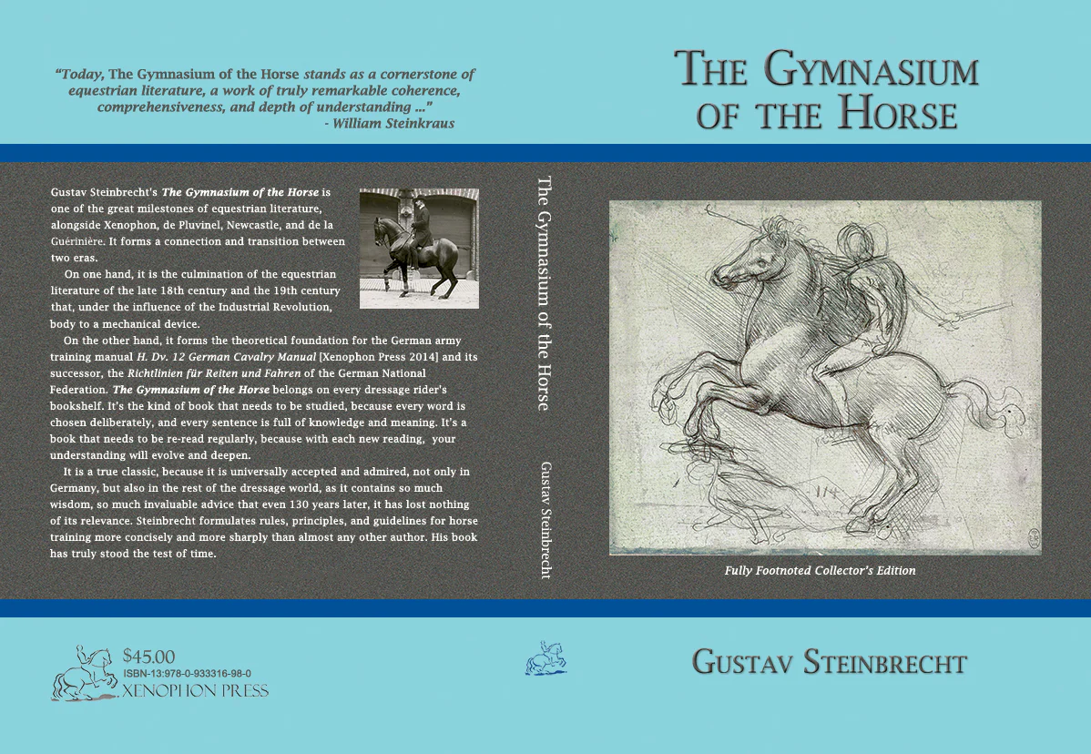 Gymnasium of the Horse by Gustav Steinbrecht HARDCOVER Collector's Edition Fully footnoted - Image 3
