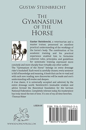 Gymnasium of the Horse by Gustav Steinbrecht HARDCOVER Collector's Edition Fully footnoted - Image 5