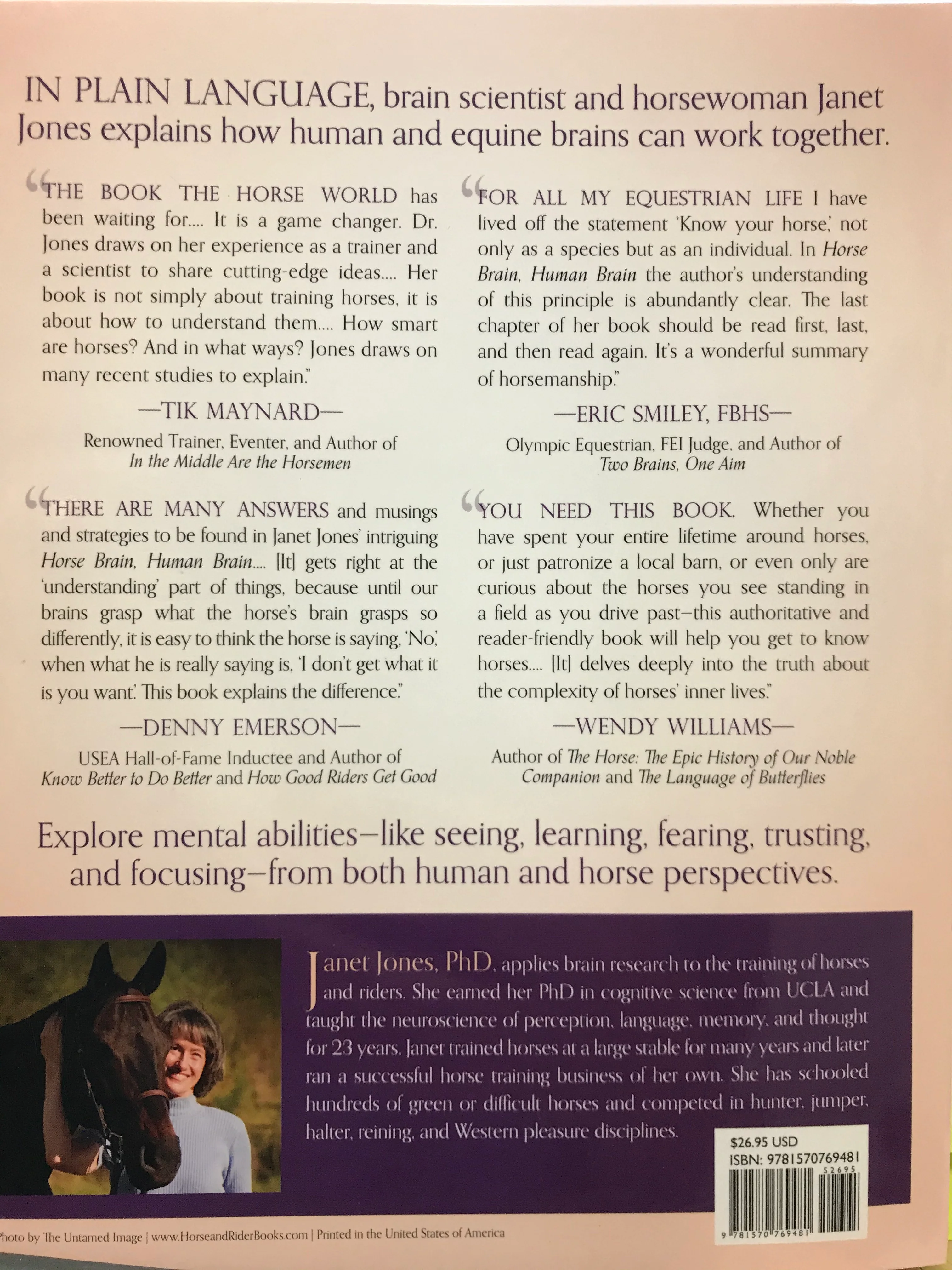 Horse Brain, Human Brain: The Neuroscience of Horsemanship by Janet Jones PhD - Image 2