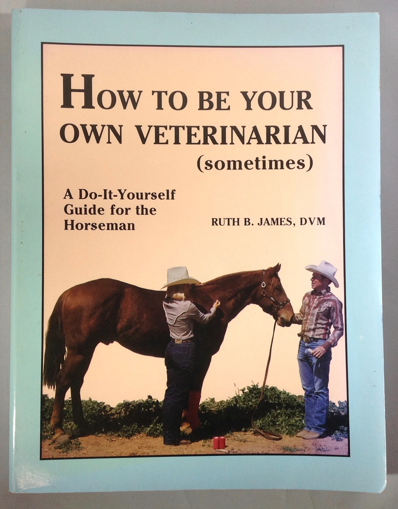 How To Be Your Own Veterinarian (sometimes) - A Do-it-yourself Guide For The Horseman by Ruth B. James, DVM. (Used)