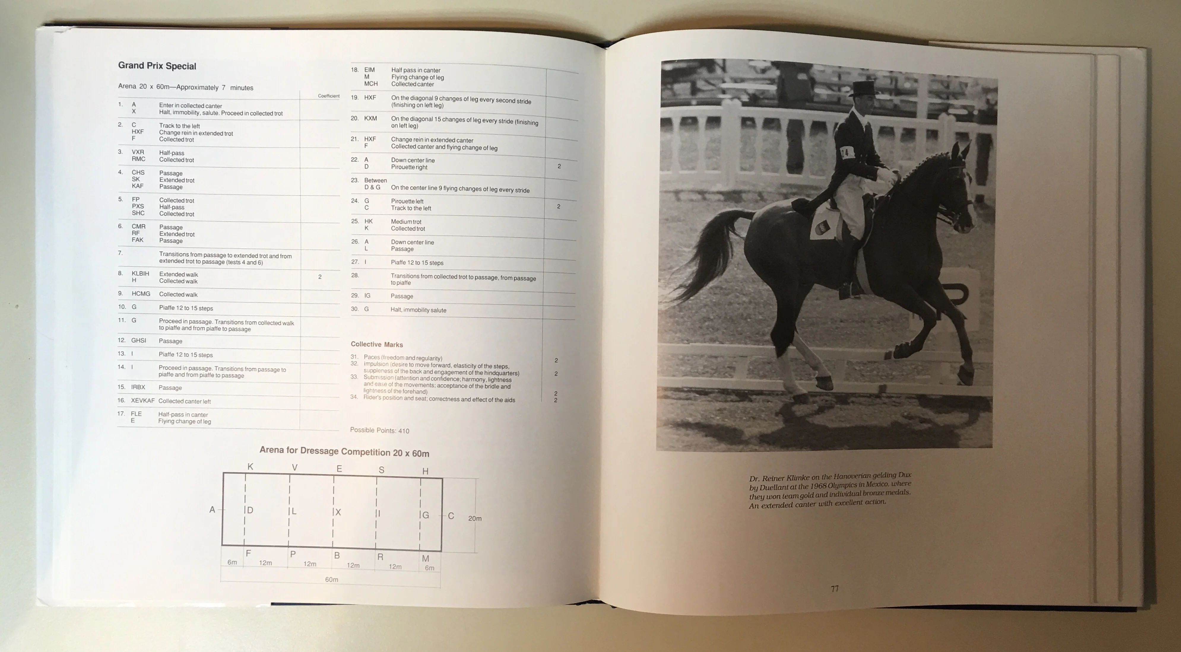 Klimke on Dressage: From the Young Horse Through Grand Prix - gently used hardcover with dust jacket - Image 4