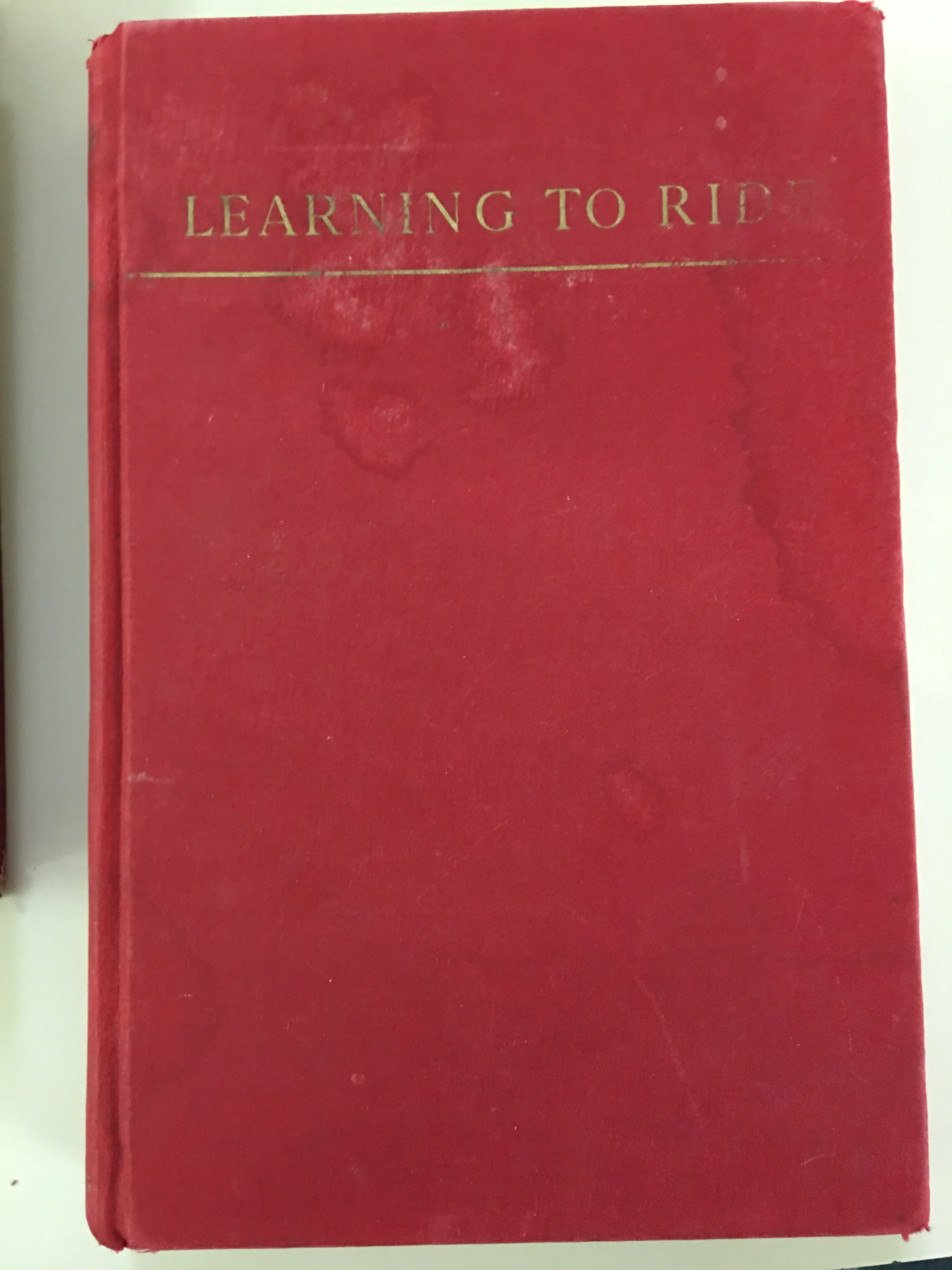 Learning to Ride gently used copy 1941 edition by Piero Santini - Image 5