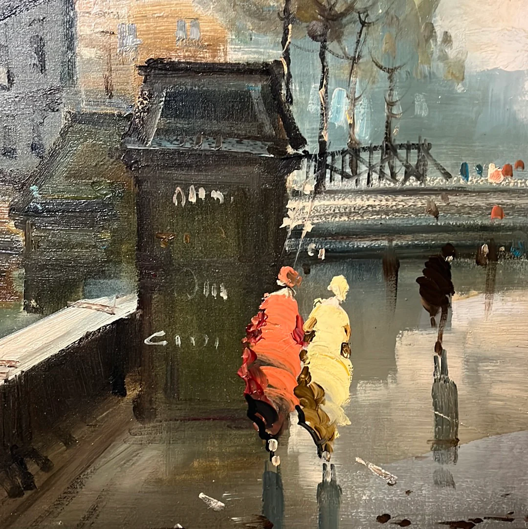 Les amants de Paris 1988 mixte/toile by Laurent Zunino - Image 8