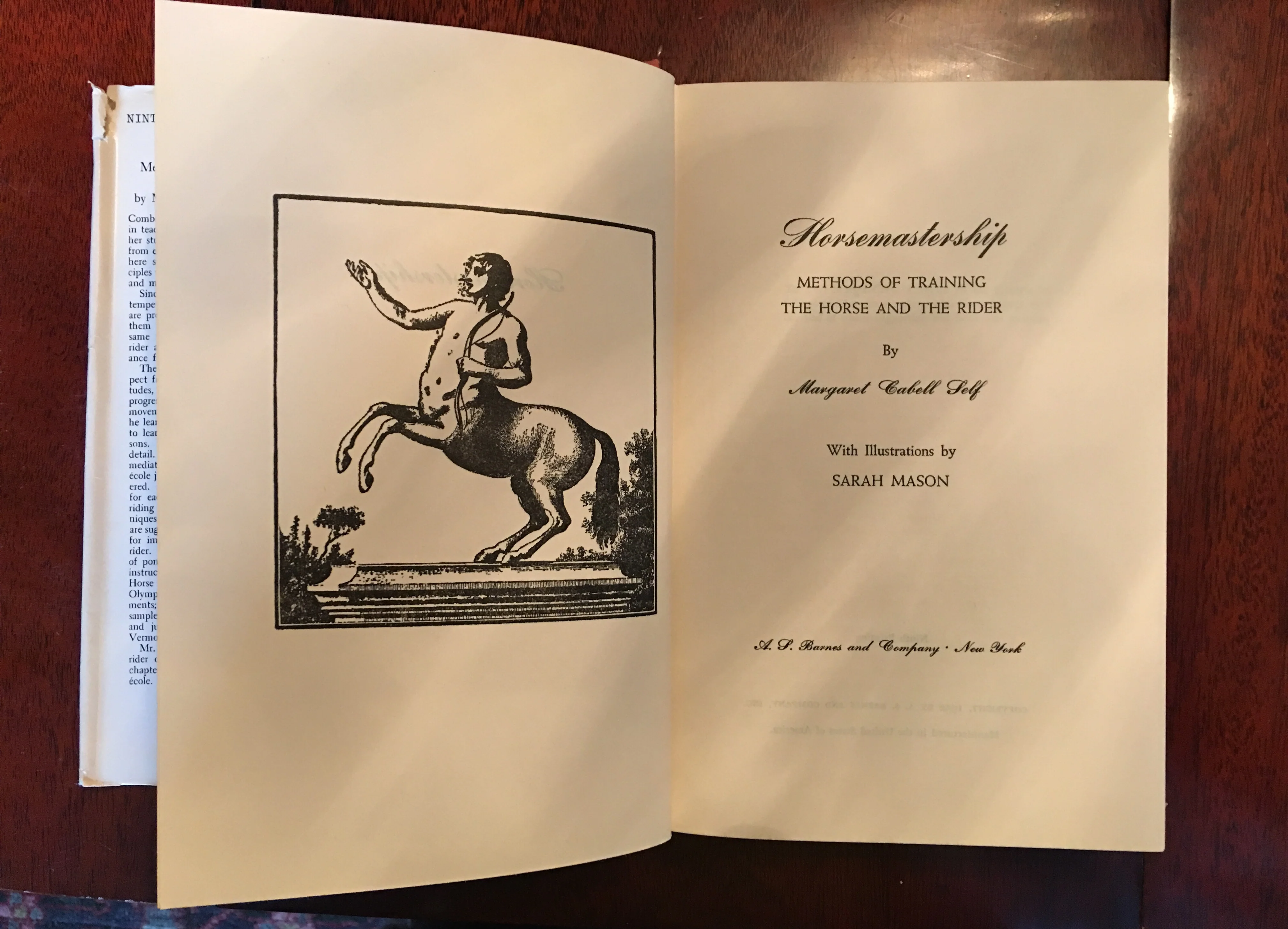 Margaret Cabell Self's Horsemastership: Methods of Training the Horse and the Rider 1952 edition - Image 2