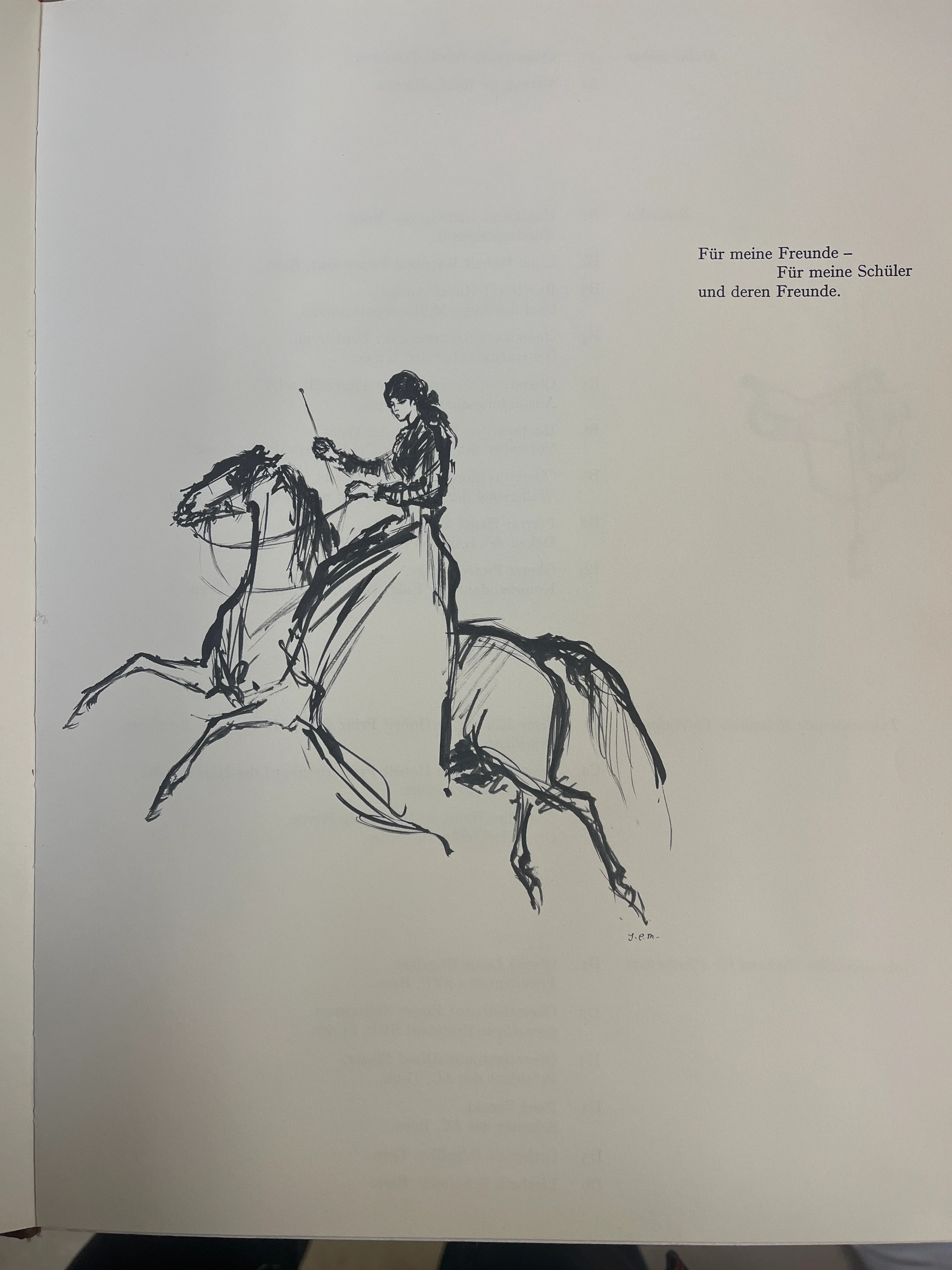Messieurs a vos Cheveau by Roland de Weck (german) - Image 6