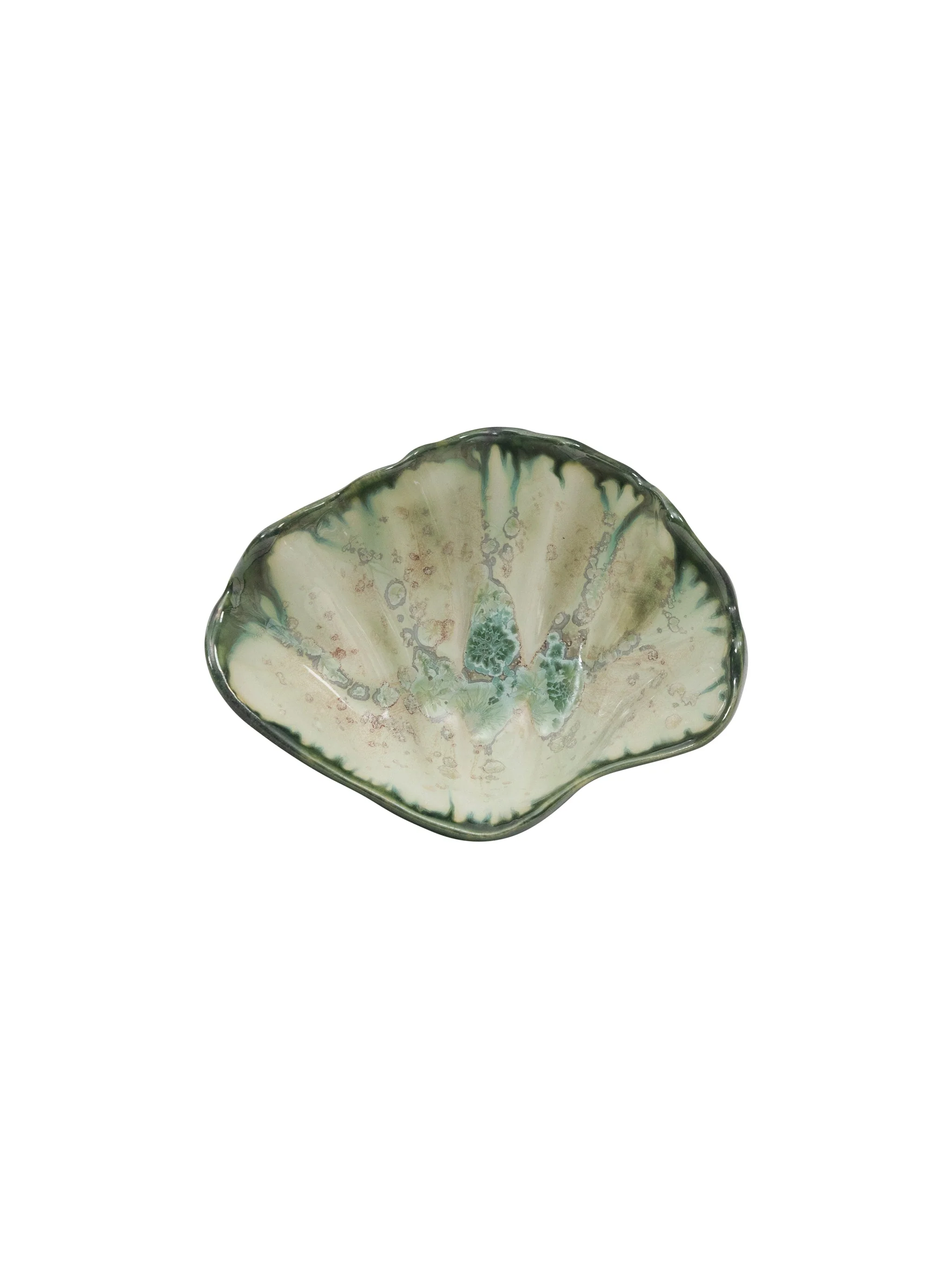 Mint and Charcoal Sea Clam Bowl - Image 2