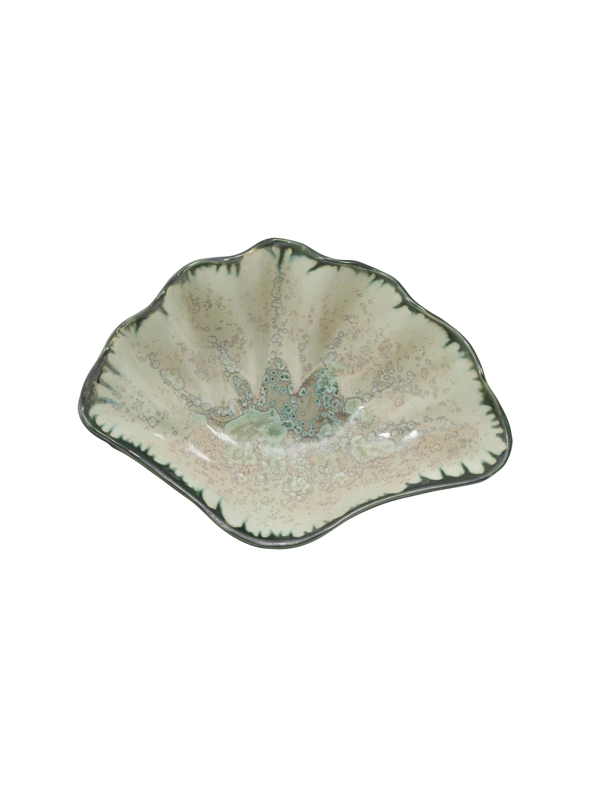 Mint and Charcoal Sea Clam Bowl - Image 3