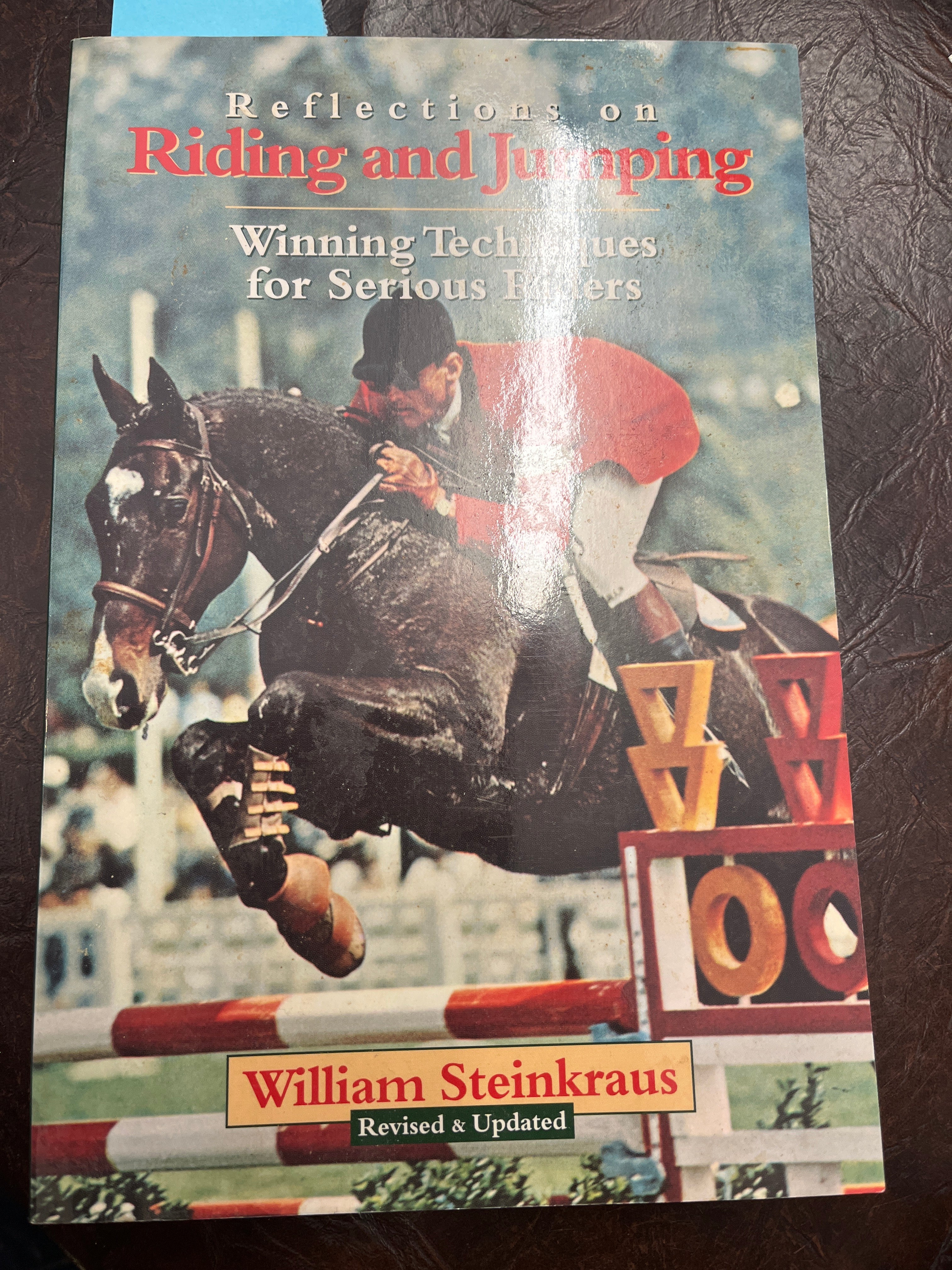 Reflections on Riding and Jumping - gently used Hardcover – 1991 by William Steinkraus - Image 2