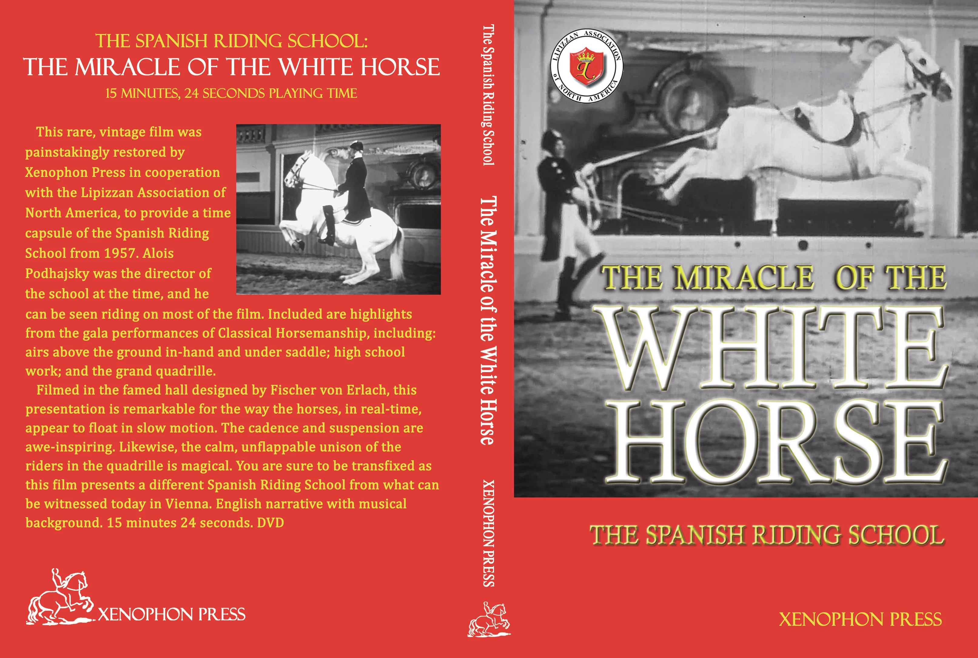 Spanish Riding School: The Miracle of the White Horse - vintage 1957, 16 minute film remastered - Image 2
