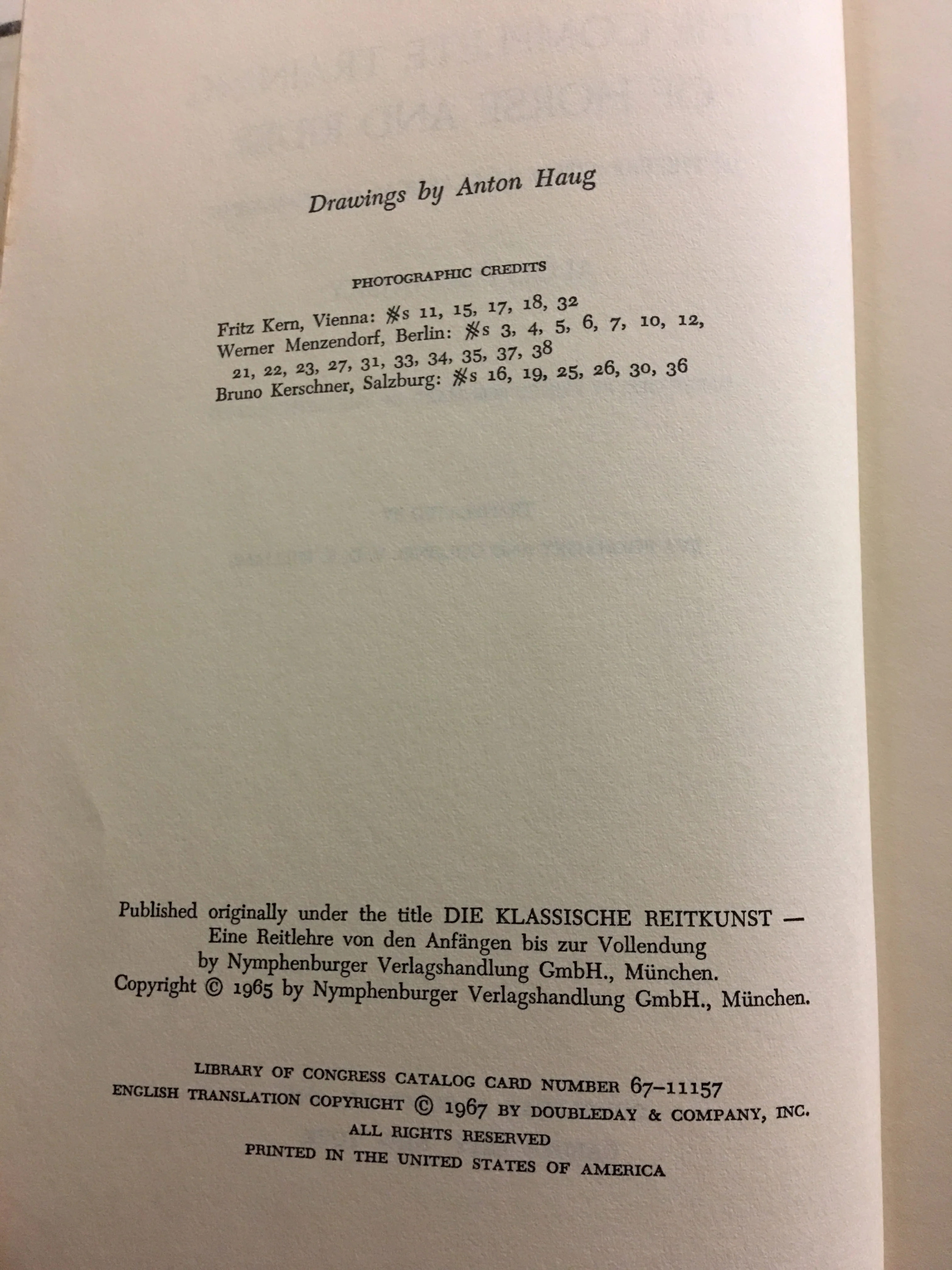 The complete training of horse and rider by Alois Podhajsky - used copy - Image 4