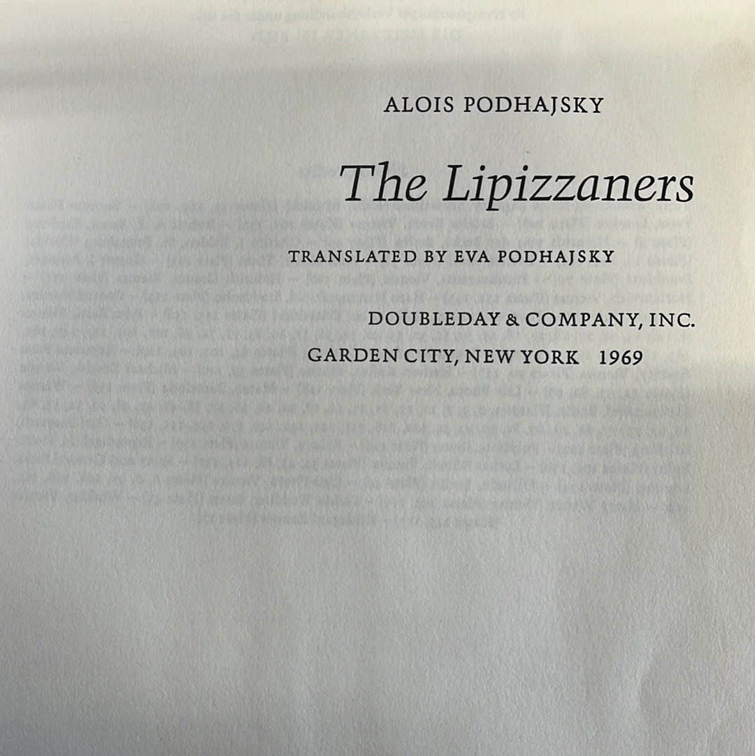 The Lipizzaners by Alois Podhajsky 1969 - Image 2
