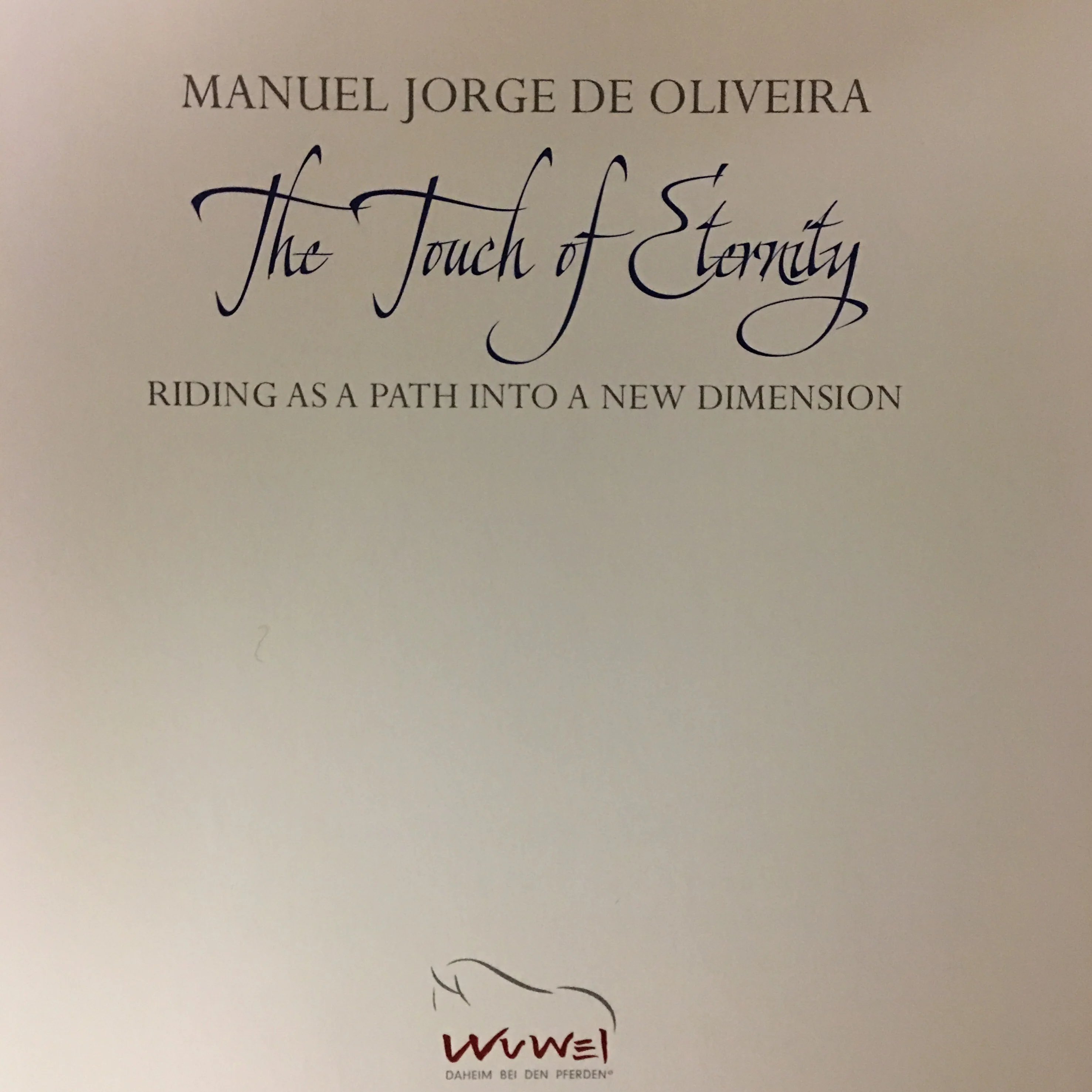 The Touch of Eternity: Riding as a path into a new dimension by Manuel Jorge de Oliveira - Image 2
