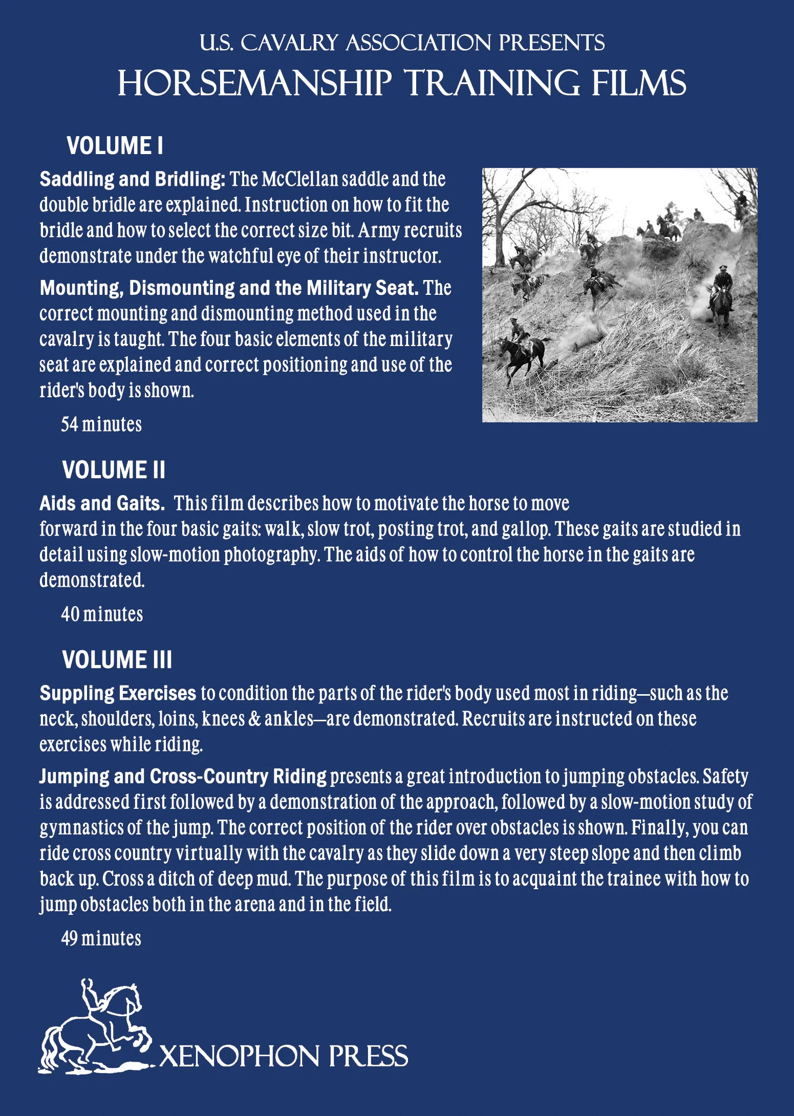 US Cavalry Training Films - 3 DVD set - 2 hours 23 minutes - Image 2