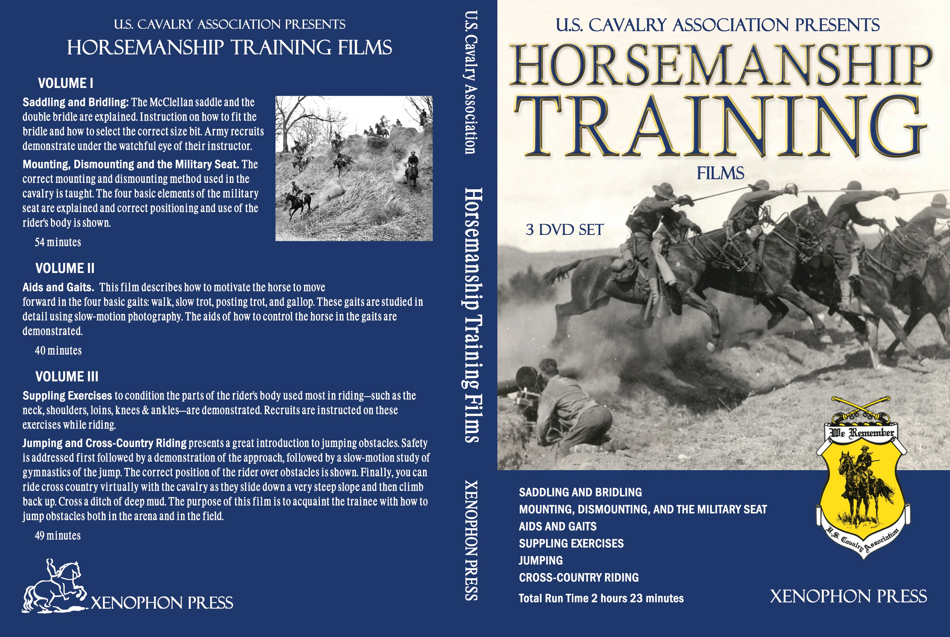 US Cavalry Training Films - 3 DVD set - 2 hours 23 minutes - Image 3